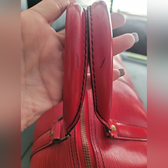 Louis Vuitton Keep All Red Epi 50 - Picture 12 of 12